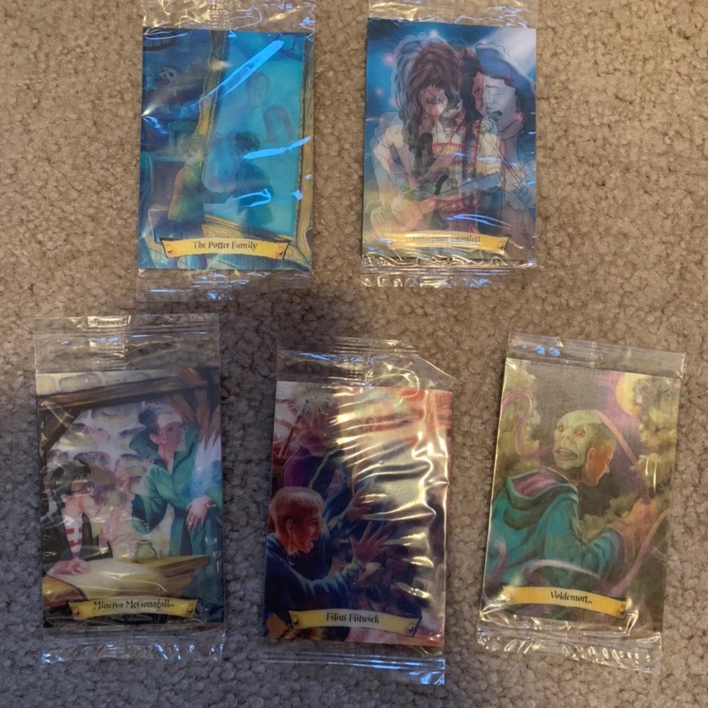 Harry Potter Chocolate frogs trading cards